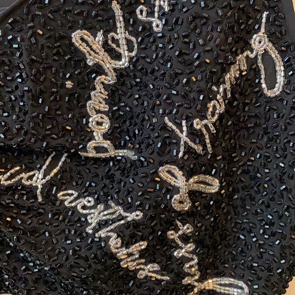 Cropped beaded top - Picture 3 of 5